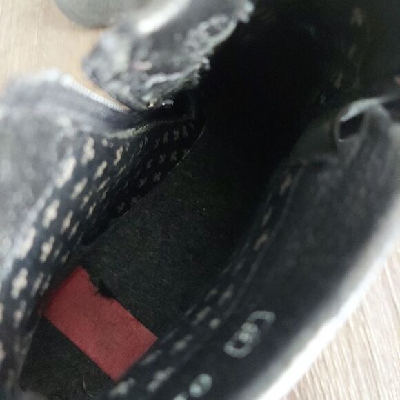 Rieker Black Heeled Ankle Boots 8 - Picture 10 of 10